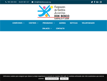 Tablet Screenshot of federboscocyl.org
